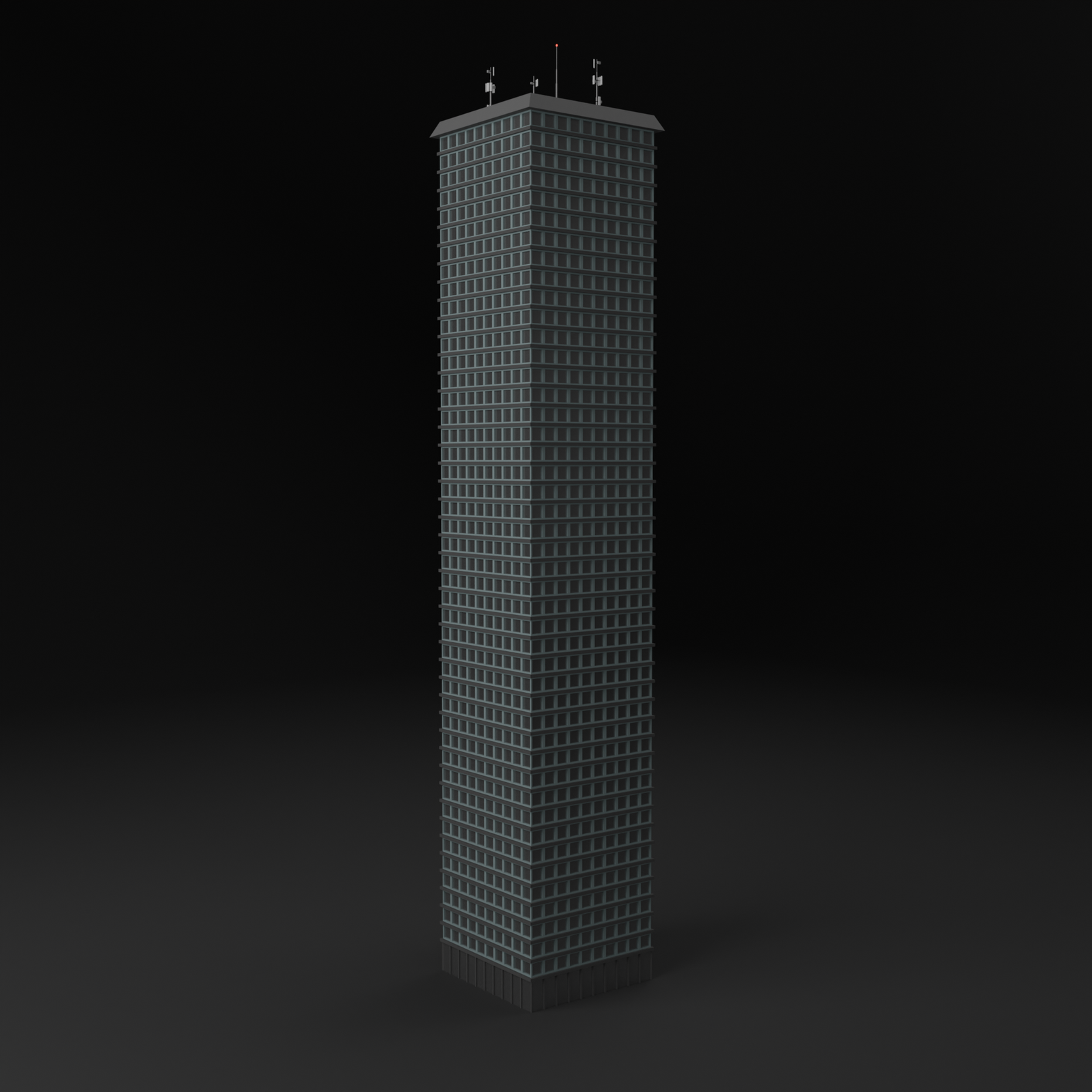 3D render of a urban skyscraper by jampre